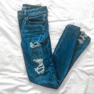 AMERICAN EAGLE | distressed stretch x jegging 4
